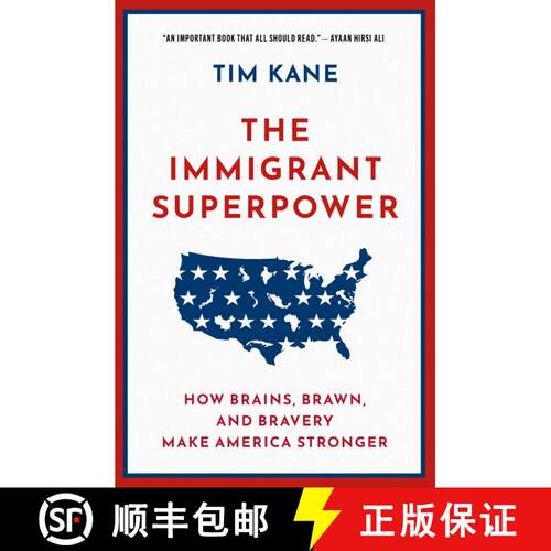 【3-4周达】The Immigrant Superpower: How Brains, Brawn, and Bravery Make America Stronger [9780197676301]