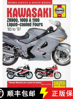 【3-4周达】Kawasaki ZX900, 1000 & 1100 Liquid-Cooled Fours [9781785213281]