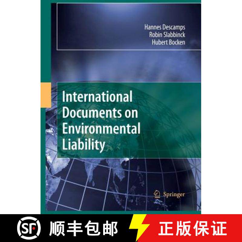 【3-4周达】International Documents on Environmental Liability [9789048178575]