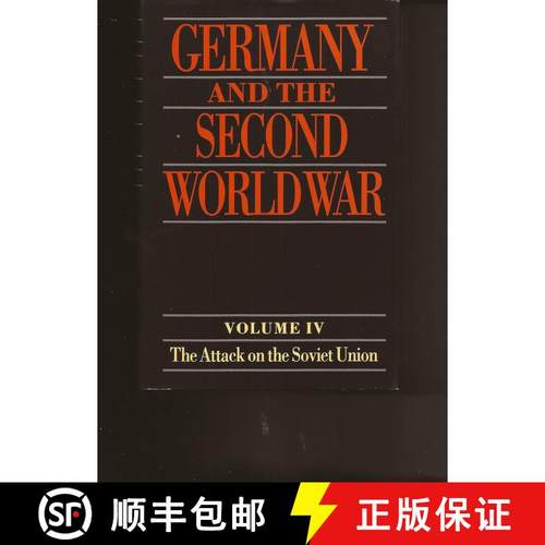 【3-4周达】Germany and the Second World War: Volume IV: The Attack on the Soviet Union [9780198738312]