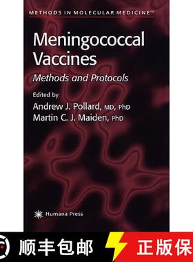 【3-4周达】Meningococcal Vaccines : Methods and Protocols [9780896038011]