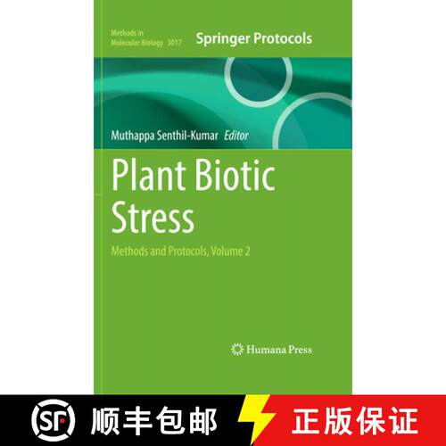 【3-4周达】精装 Plant Biotic Stress: Methods and Protocols, Volume 2 [9781071651612]