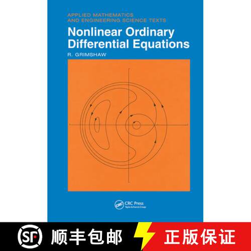 【3-4周达】精装 Nonlinear Ordinary Differential Equations: Applied Mathematics and Engineering Scienc... [9780849386077]