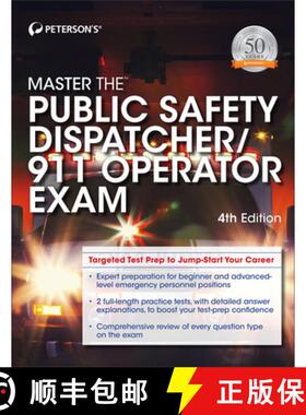 【3-4周达】Master the Public Safety Dispatcher/911 Operator Exam [9780768939873]