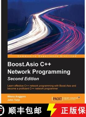 预订 Boost.Asio C++ Network Programming - Second Edition [9781785283079]