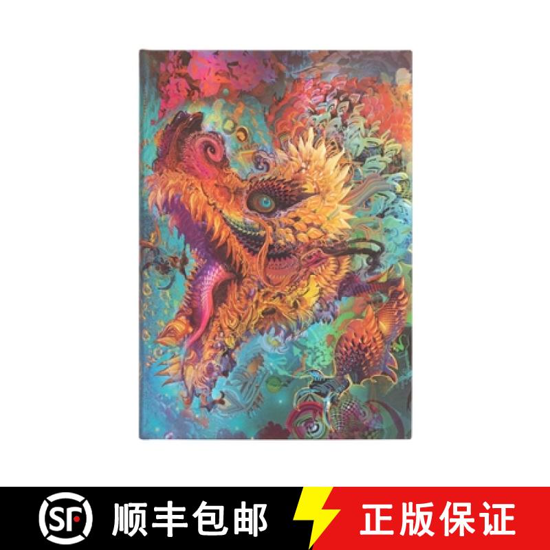【2-3周达】Humming Dragon (Android Jones Collection) Midi Unlined Hardcover Journal [9781439781821]