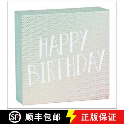 【3-4周达】Daydream Birthday Mini FlipTop Notecard Box [9781623257194]