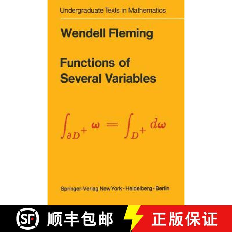 【3-4周达】Functions of Several Variables [9781468494631]