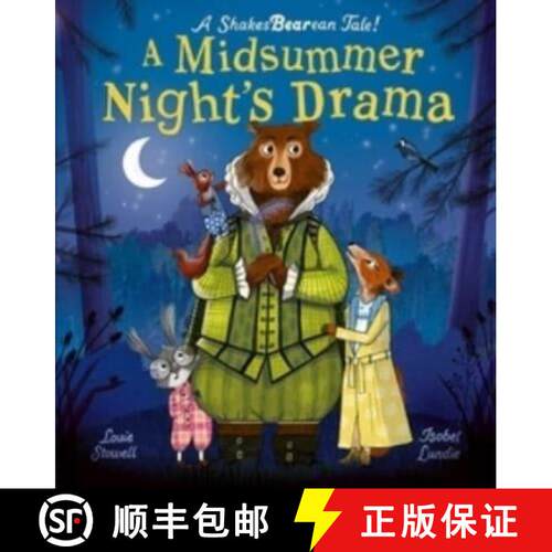 【3-4周达】A Midsummer Night's Drama: A book at bedtime for little bards! [9781838917029]