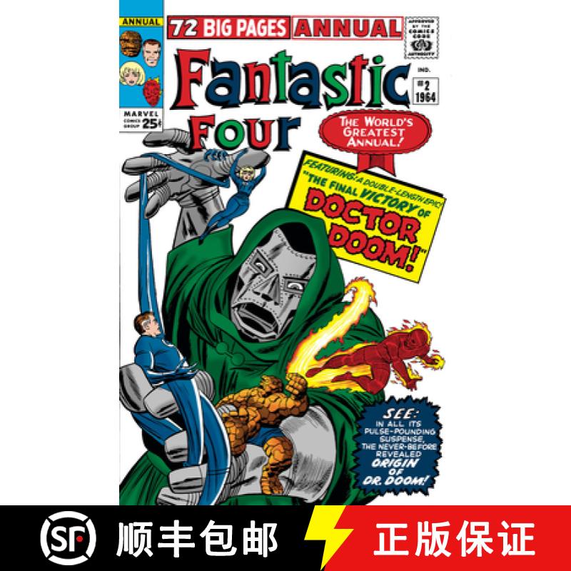 【3-4周达】Doctor Doom Epic Collection: Enter... Doctor Doom [9781302966126]