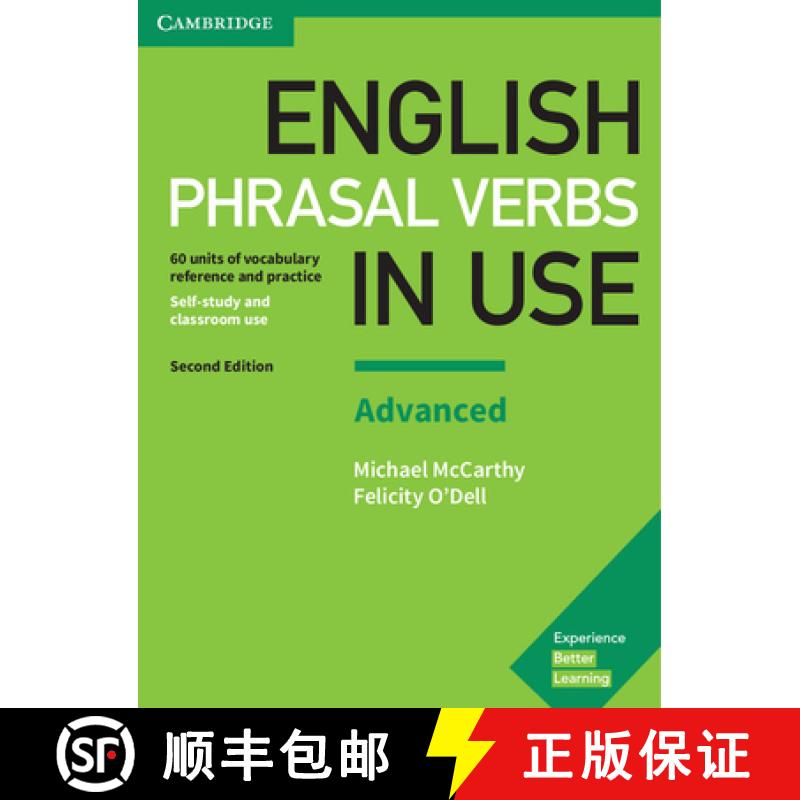 【3-4周达】剑桥英语短语动词高级 English Phrasal Verbs in Use Advanced Book with Answers: Vocabulary R... [9781316628096]