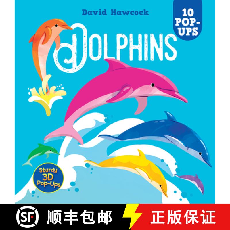 【3-4周达】Dolphins: 10 Pop-Ups [9781641244282]