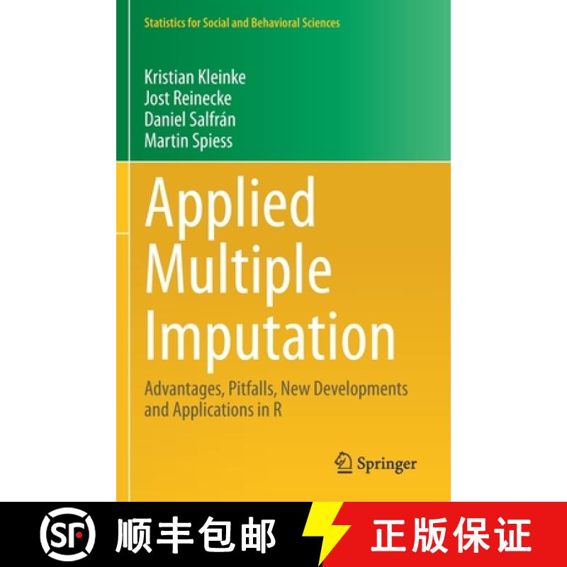 【3-4周达】Applied Multiple Imputation : Advantages, Pitfalls, New Developments and Applications in R [9783030381660]