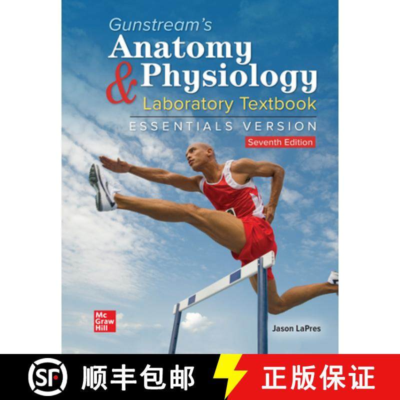 【3-4周达】Gunstream's Anatomy & Physiology Laboratory Textbook Essentials Version [9780078097270]