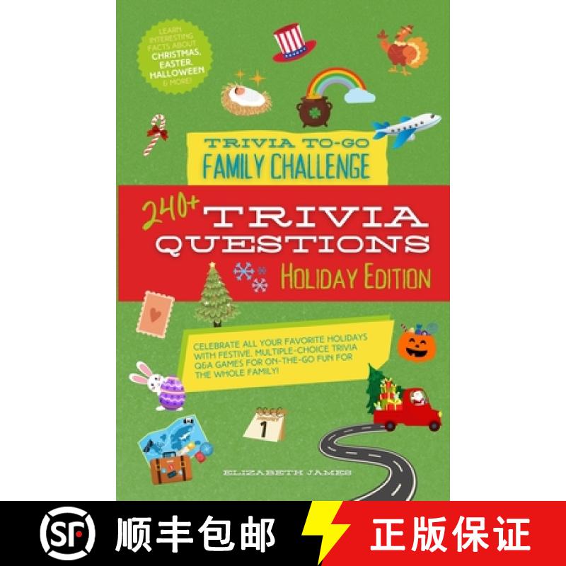 【3-4周达】Holiday Edition - Trivia To-Go Family Challenge [9798989110117]