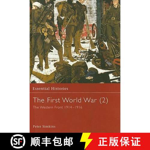 【3-4周达】精装 First World War, Vol. 2: The Western Front 1914-1916 - The Western Front 1914-1916 [9780415968423]