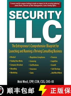【3-4周达】Security, LLC: The Entrepreneur's Comprehensive  Blueprint for Launching and Running a Thr... [9798349201271]