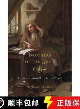 【3-4周达】Brothers of the Quill – Oliver Goldsmith in Grub Street [9780674736573]