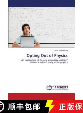 预订 Opting Out of Physics [9783659676277]