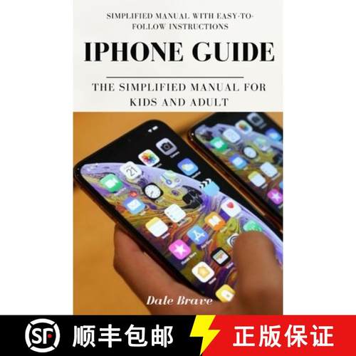 【3-4周达】iPhone Guide: The Simplified Manual for Kids and Adult [9781637502136]