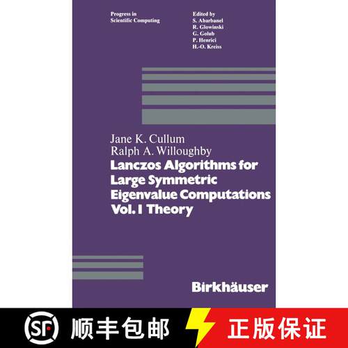 【3-4周达】Lanczos Algorithms for Large Symmetric Eigenvalue Computations Vol. I Theory (Softcover re... [9781468491920]