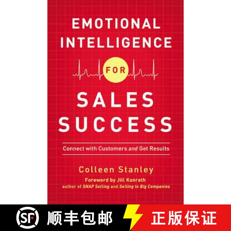 【3-4周达】Emotional Intelligence for Sales Success: Connect with Customers and Get Results [9780814430293]