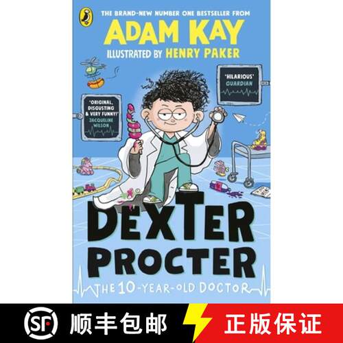 现货 十岁医生德克斯特 Dexter Procter the 10-Year-Old Doctor [9780241668610]