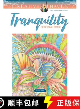 预订 Creative Haven Tranquility Coloring Book [9780486833910]