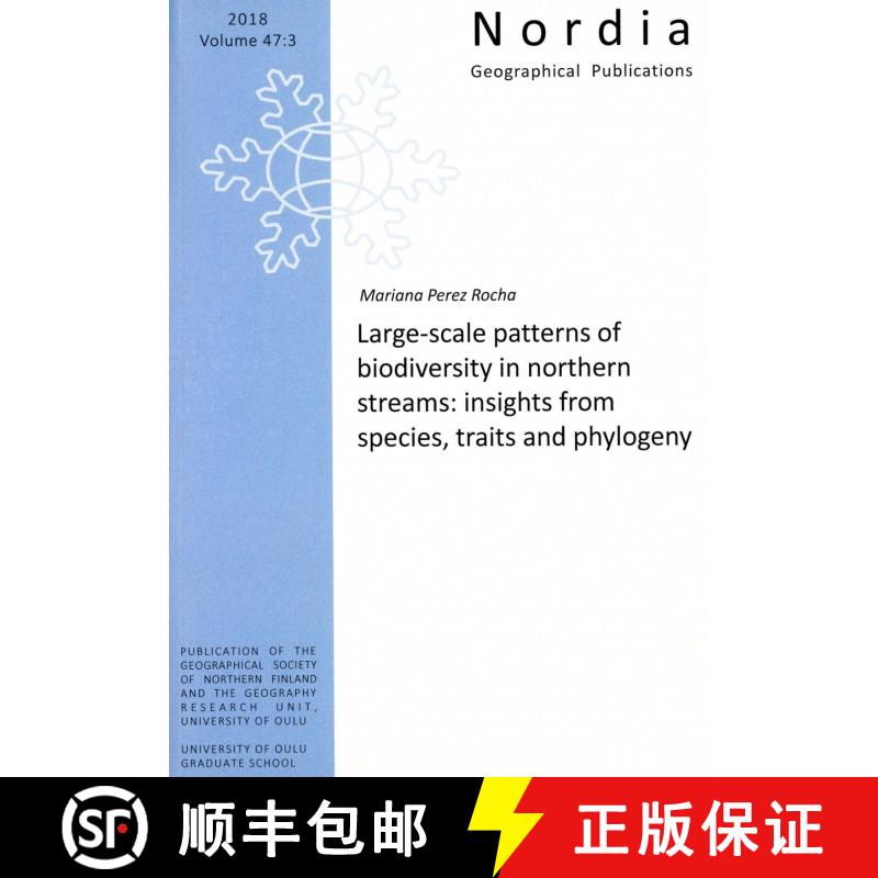 预订 Large-Scale Patterns of Biodiversity in Northern Streams [9789526220024]