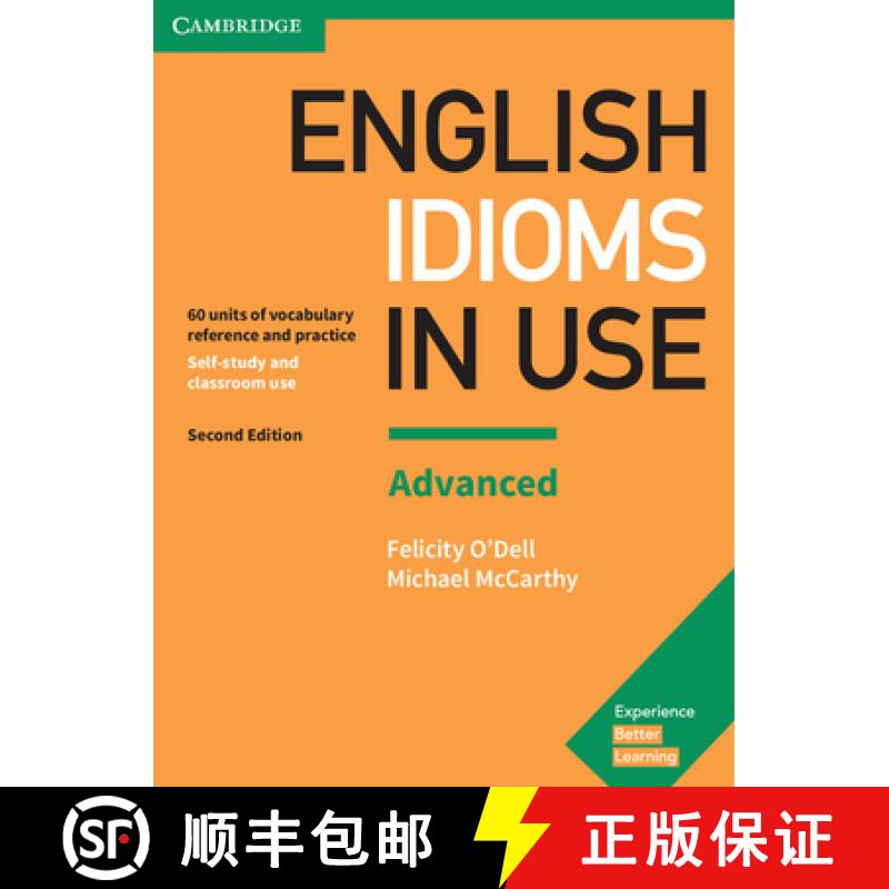 剑桥英语惯用语高级 English Idioms in Use Advanced Book with Answers: Vocabulary Reference and Practice [9781316629734]