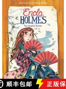 【3-4周达】Enola Holmes: The Graphic Novels: The Case of the Peculiar Pink Fan, the Case of the Crypt... [9781524871352]