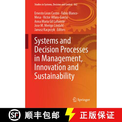 【3-4周达】精装 Systems and Decision Processes in Management, Innovation and Sustainability [9783031693816]
