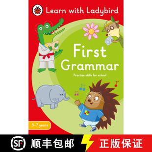 【3-4周达】First Grammar: A Learn with Ladybird Activity Book 5-7 years : Ideal for home learning (KS1) [9780241515419]