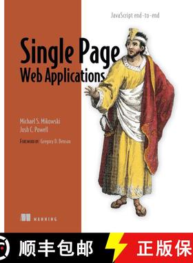 【3-4周达】Single Page Web Applications: JavaScript end-to-end (1st Edition) (1st Edition) [9781617290756]