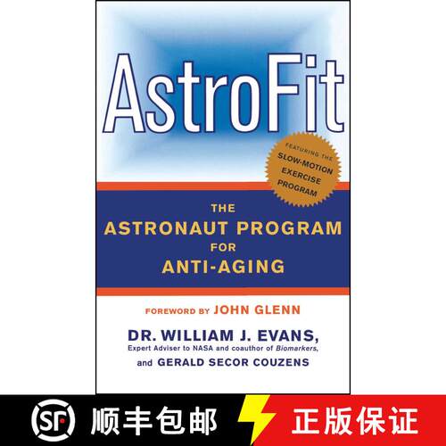 【3-4周达】AstroFit: The Astronaut Program for Anti-Aging [9780743216821]