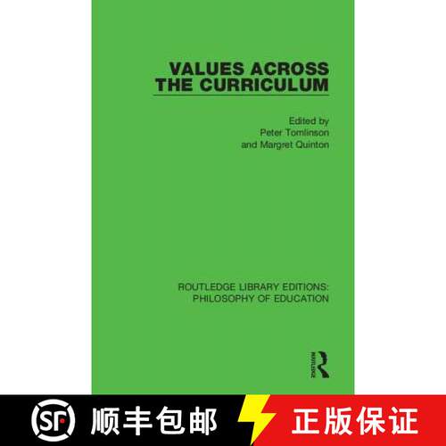 【3-4周达】精装 VALUES CURRICULUM (RLE, PHIL. EDUCA [9781138694279]