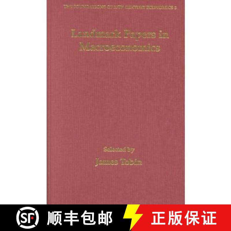 【3-4周达】Landmark Papers in Macroeconomics Selected by James Tobin [9781840647068]