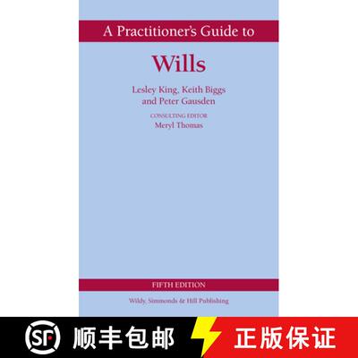 【3-4周达】精装 Practitioner's Guide to Wills [9780854902965]