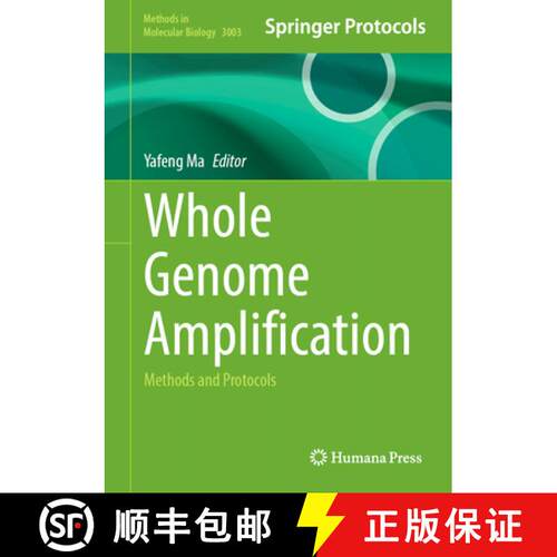 【3-4周达】精装 Whole Genome Amplification: Methods and Protocols [9781071650592]