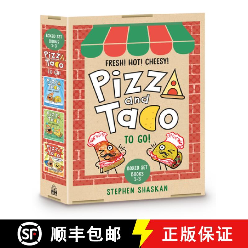 【3-4周达】Pizza and Taco To Go! 3-Book Boxed Set: Pizza and Taco: Who's the Best?; Pizza and Taco: B... [9780593565261]