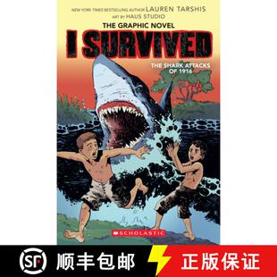 【3-4周达】I Survived the Shark Attacks of 1916: A Graphic Novel (I Survived Graphic Novel #2): Volume 2 [9781338120943]