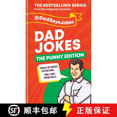 【3-4周达】Dad Jokes: The Punny Edition: The fourth collection from the Instagram sensation @DadSaysJ... [9781788402576]