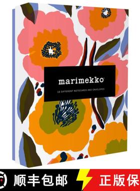 预订 Marimekko Kukka Notecards: (Greeting Cards Featuring Scandinavian Design, Colorful Lifestyle Flo... [9781452176703]