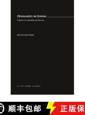 预订 Modularity in Syntax: A Study of Japanese and English [9780262561723]