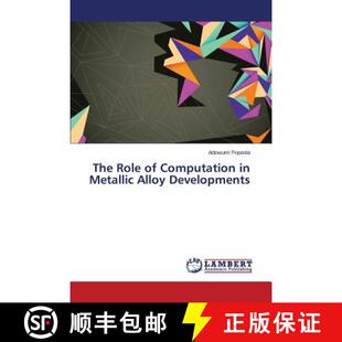 Metallic Role 9783659667060 Developments Alloy Computation The 预订