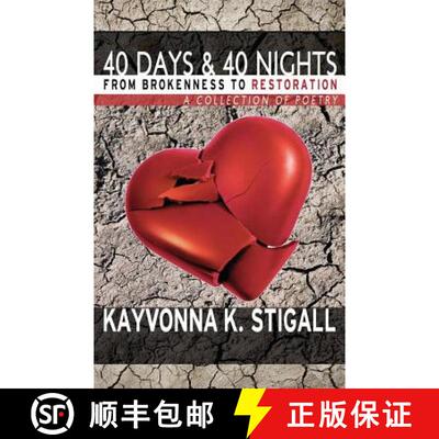 【3-4周达】40 Days and 40 Nights: From Brokenness to Restoration [9781937400644]