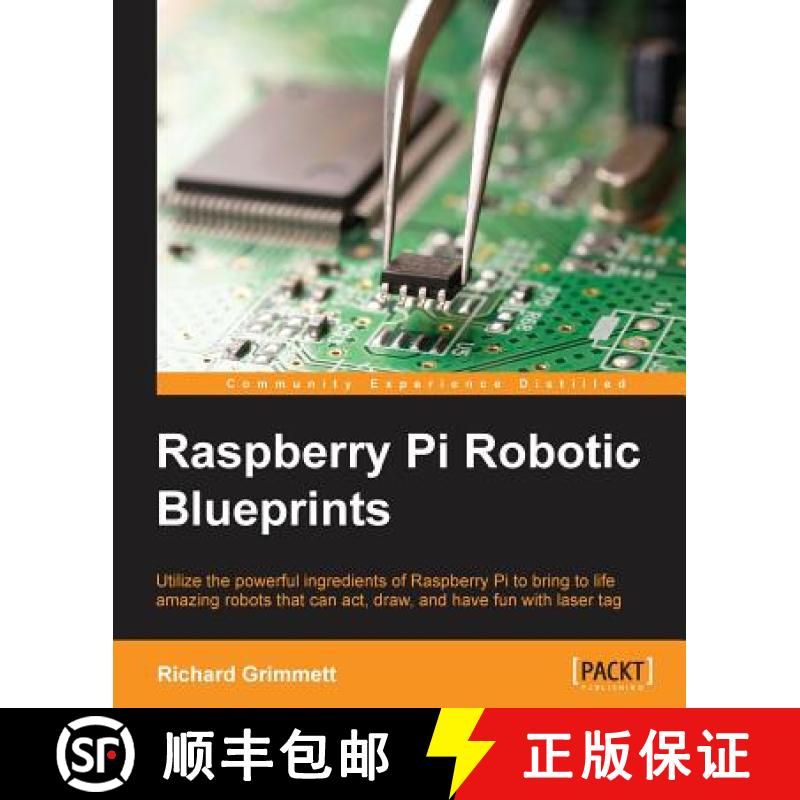 预订 Raspberry Pi Robotic Blueprints [9781784396282]