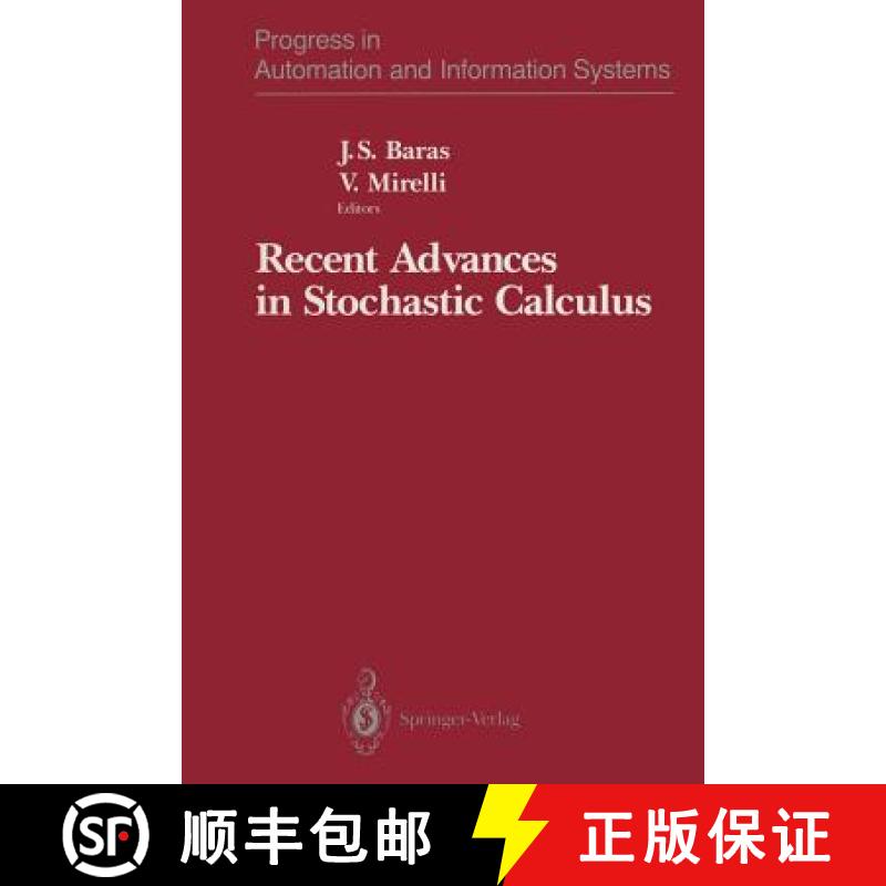 【3-4周达】Recent Advances in Stochastic Calculus [9781461279990]