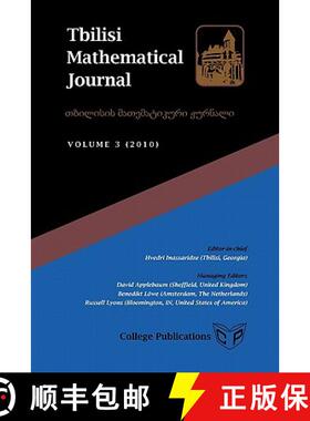 【3-4周达】Tbilisi Mathematical Journal Volume 3 (2010) [9781848900356]