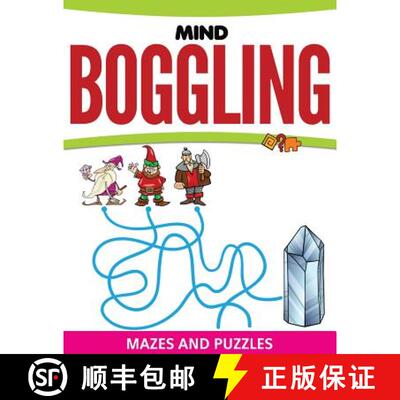 【3-4周达】Mind Boggling Mazes and Puzzles [9781681458007]
